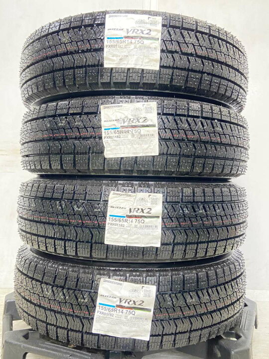 楽天市場】155/65R14 ブリヂストン ブリザック VRX2 RACING FORCE 14x4 