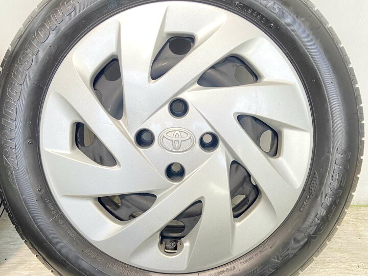 楽天市場】185/60R15 ブリヂストン ネクストリー トヨタ純正 15x5.5 
