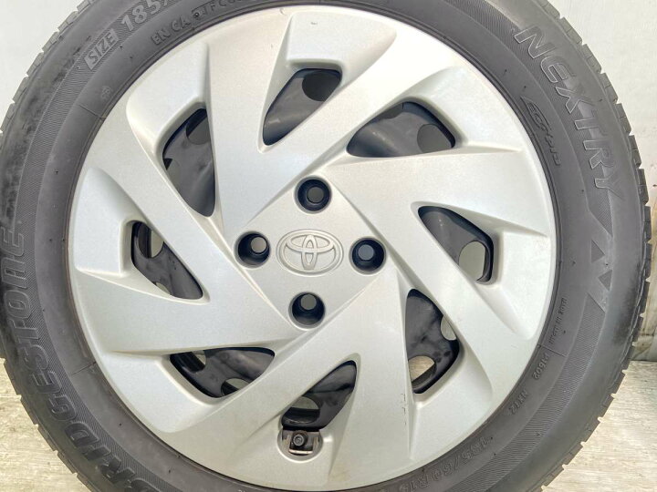 楽天市場】185/60R15 ブリヂストン ネクストリー トヨタ純正 15x5.5 