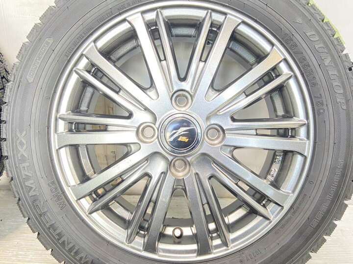 楽天市場】155/65R14 ダンロップ ウィンターマックス WM02 FANG 14x4.5 