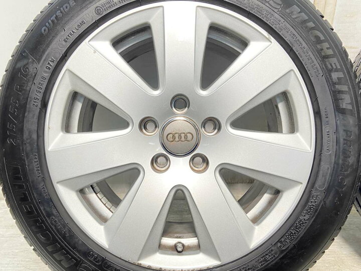 楽天市場】215/55R16 ミシュラン プライマシー4 アウディ純正 16x7.5 