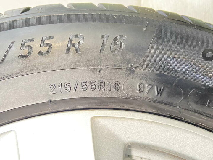 楽天市場】215/55R16 ミシュラン プライマシー4 アウディ純正 16x7.5 