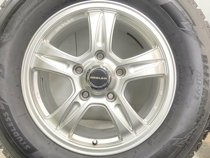 楽天市場】285/60R18 ブリヂストン ブリザック DM-V3 KEELER 18x8.0 52 