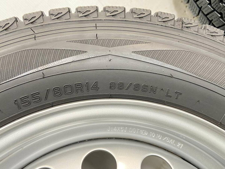 楽天市場】155/80R14 88/86 LT ダンロップ ウィンターマックス SV01 