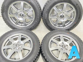 195/65R15 グッドイヤー アイスナビ 6 　 MANARAYSPORT 15x6.0 45 100-5穴 中古タイヤ スタッドレスタイヤ ホイールセット 4本セット