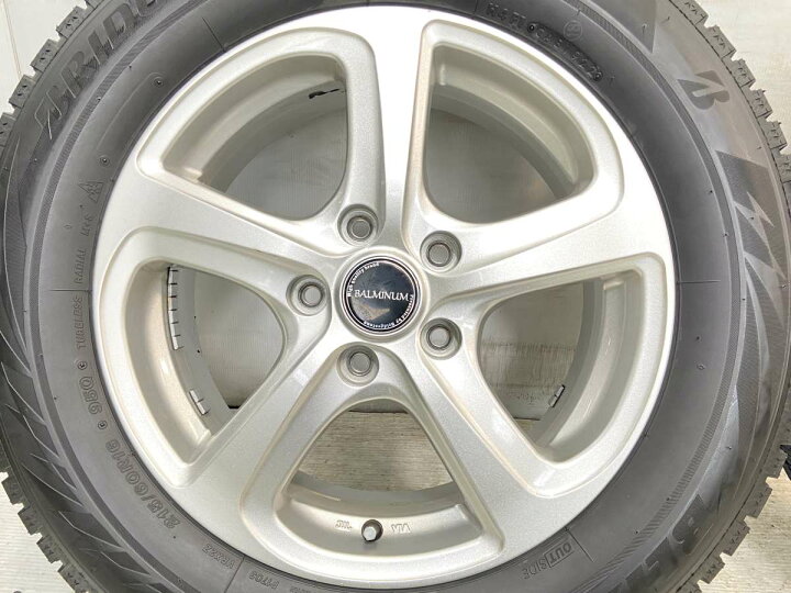 楽天市場】215/60R16 ブリヂストン ブリザック VRX2 BALMINUM 16x6.5 