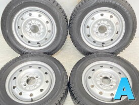 155/70R13 ダンロップ ウィンターマックス WM02 　 TOPY M52 13x4.0 100-4穴 中古タイヤ スタッドレスタイヤ ホイールセット 4本セット