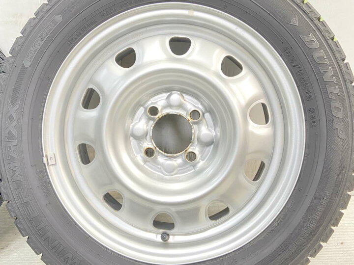 楽天市場】185/60R15 ダンロップ ウィンターマックス WM02 M60 15x5.5 