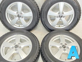 195/65R15 ヨコハマ アイスガード iG60 　 TREFFER 15x6.0 43 100-5穴 中古タイヤ スタッドレスタイヤ ホイールセット 4本セット