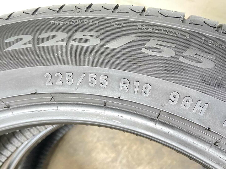 楽天市場】225/55R18 ピレリ P8FS SUV 中古タイヤ サマータイヤ 2本 