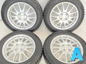 175/65R15 ダンロップ ウィンターマックス WM02 　 15x6.0 48 100-4穴 中古タイヤ スタッドレスタイヤ ホイールセット 4本セット