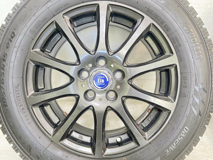 楽天市場】195/65R15 トーヨータイヤ ガリット GIZ TIRADO 15x6.0 45 
