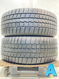 245/45R18 ダンロップ ウィンターマックス WM02 中古タイヤ スタッドレスタイヤ 2本セット