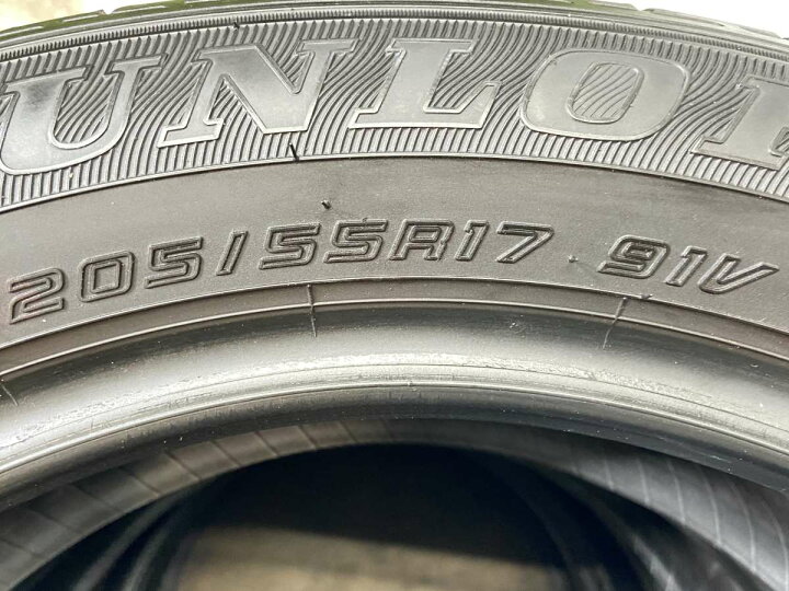 楽天市場】205/55R17 ダンロップ エナセーブ EC300+ 中古タイヤ サマー 