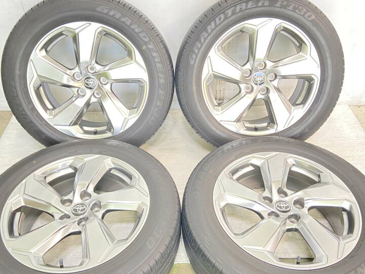 楽天市場】225/60R18 ダンロップ グラントレック PT30 トヨタ純正 18x7 