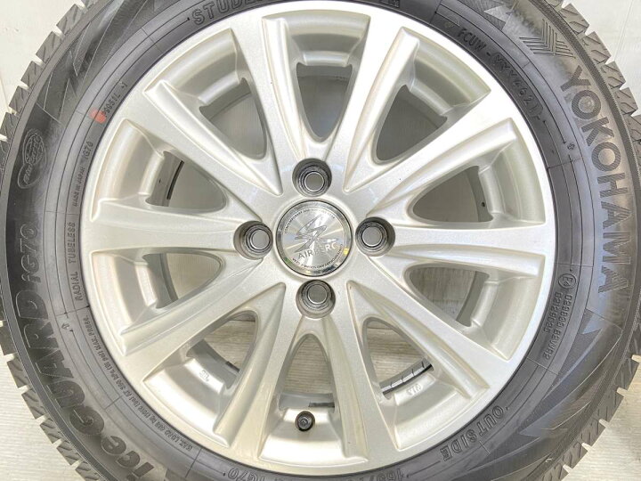楽天市場】165/70R14 ヨコハマ アイスガード iG70 AIRBERG 14x5.5 42 