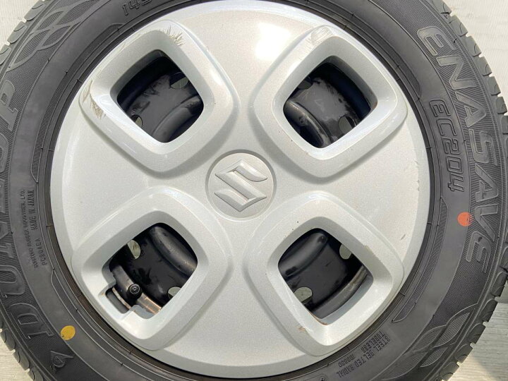 楽天市場】145/80R13 ダンロップ エナセーブ EC204 スズキ純正 13x4.0 