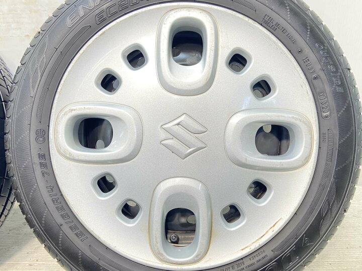 楽天市場】155/65R14 ダンロップ エナセーブ EC204 スズキ純正 14x4.5 