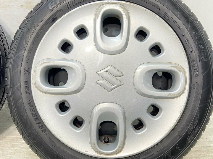 楽天市場】155/65R14 ダンロップ エナセーブ EC204 スズキ純正 14x4.5 