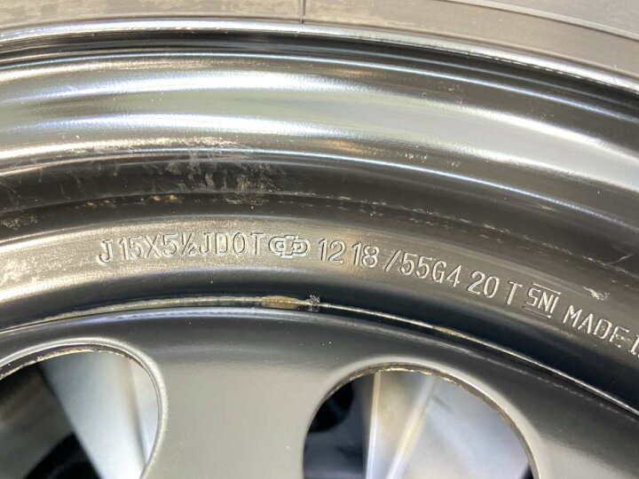 楽天市場】185/60R15 ダンロップ エナセーブ EC204 トヨタ純正 15x5.5 