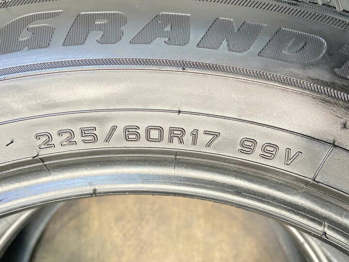 楽天市場】225/60R17 ダンロップ グラントレック PT5 中古タイヤ 