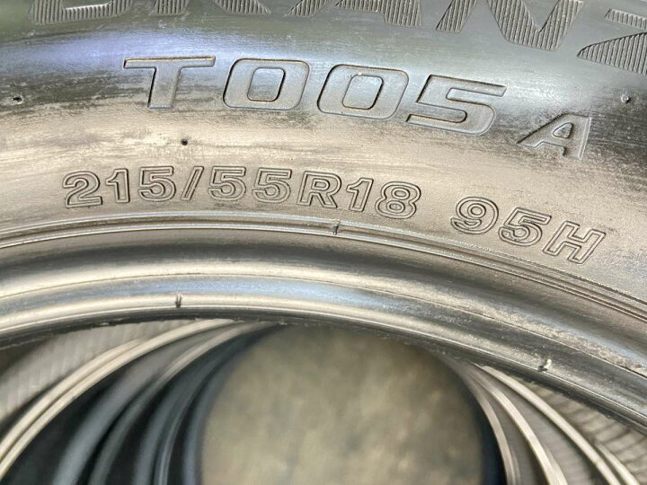 楽天市場】215/55R18 ブリヂストン トランザ T005A 中古タイヤ サマー 
