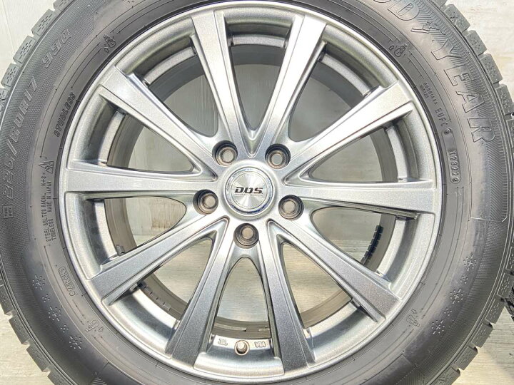 楽天市場】225/60R17 グッドイヤー アイスナビ7 DOS 17x7.0 38 114.3-5 
