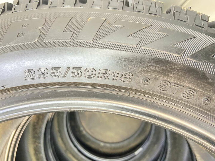 楽天市場】235/50R18 ブリヂストン ブリザック VRX 中古タイヤ  