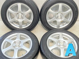 185/65R15 オートバックス マックスラン エクセラ 　 SIBILLA 15x6.0 42 100-4穴 中古タイヤ サマータイヤ ホイールセット 4本セット