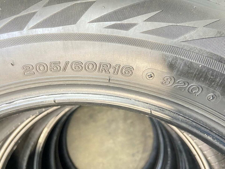 楽天市場】205/60R16 ブリヂストン ブリザック VRX2 中古タイヤ 