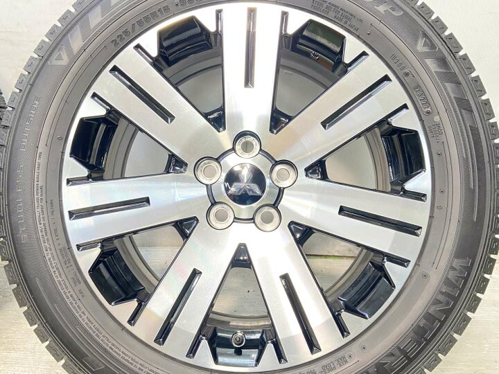 楽天市場】225/55R18 ダンロップ ウインターマックス03 三菱純正 18x7 