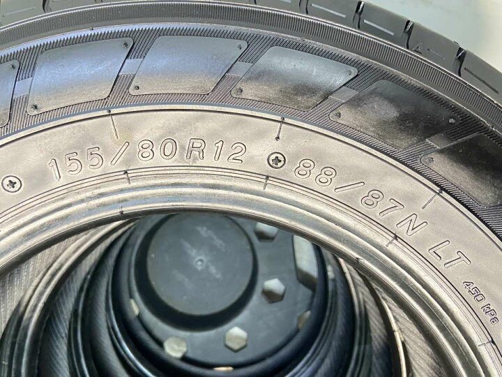 楽天市場】155/80R12 88/87LT ヨコハマ ブルーアース Van RY55 中古 