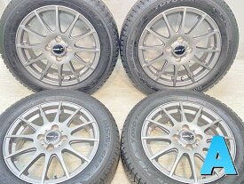 185/60R15 トーヨータイヤ オブザーブ GlZ2 　 ラ ストラーダ ティラード 15x5.5 43 100-4穴 中古タイヤ スタッドレスタイヤ ホイールセット 4本セット