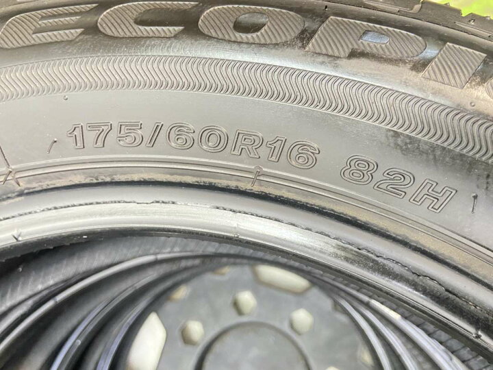 楽天市場】175/60R16 ブリヂストン エコピアEP150 中古タイヤ サマー 