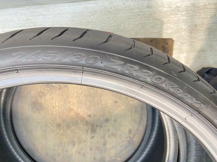 楽天市場】245/30R20 ピレリ P ZERO 中古タイヤ サマータイヤ 2本  