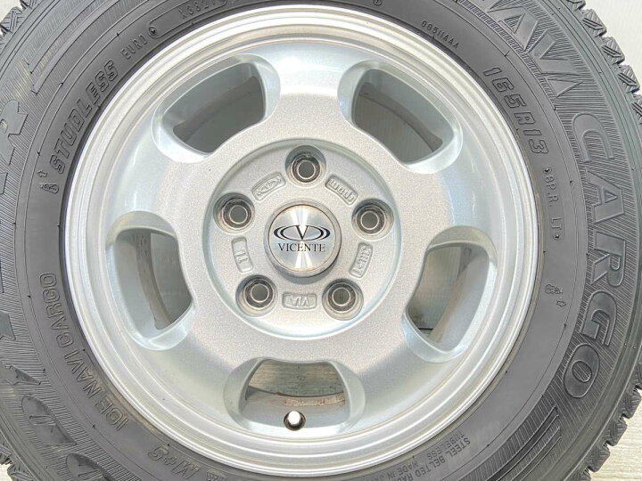 楽天市場】165R13 8PR グッドイヤー アイスナビ カーゴ VICENTE 13x5.0 