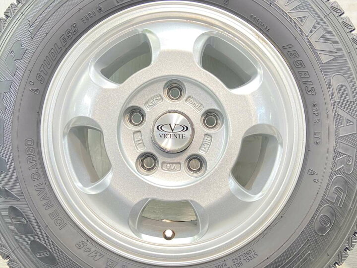 楽天市場】165R13 8PR グッドイヤー アイスナビ カーゴ VICENTE 13x5.0 