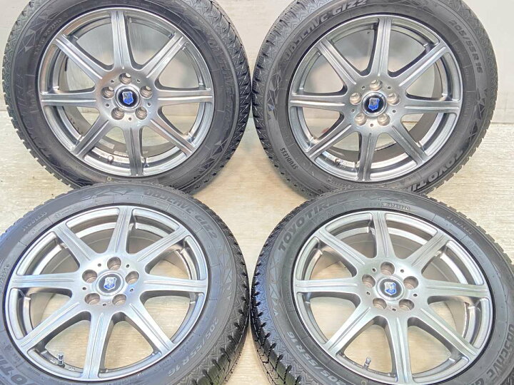 楽天市場】205/55R16 トーヨータイヤ オブザーブGIZ2 ラファール 16x6 