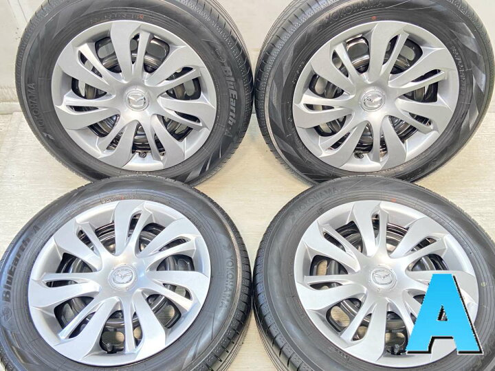 楽天市場】185/65R15 ヨコハマ ブルーアース-A マツダ純正 15x5.5 100 