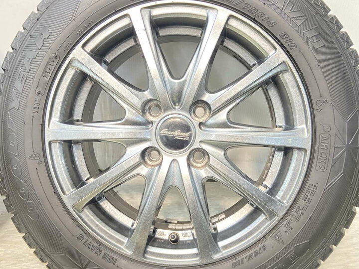 楽天市場】165/70R14 グッドイヤー アイスナビ 6 ユーロスピード 14x5 