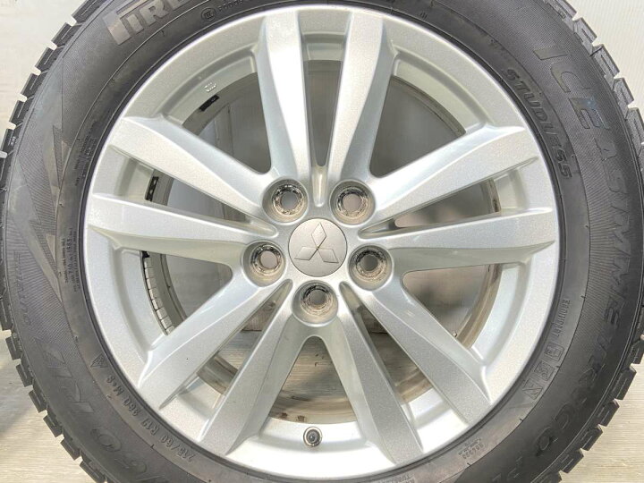 楽天市場】215/60R17 ピレリ アイスアシンメトリコPLUS 三菱純正 17x6 