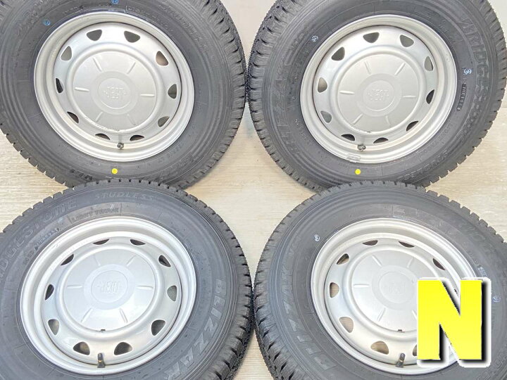 中古ブリザックVL1 165R13-6PR スタッドレスタイヤ4本セット - タイヤ 