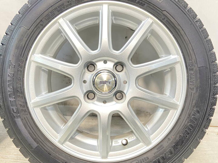 楽天市場】155/65R14 グッドイヤー アイスナビ 7 SIH 14x4.5 45 100-4 