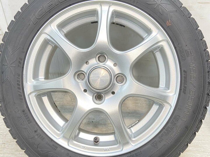 楽天市場】155/65R14 グッドイヤー アイスナビ 6 E SPRINE 14x4.5 45 