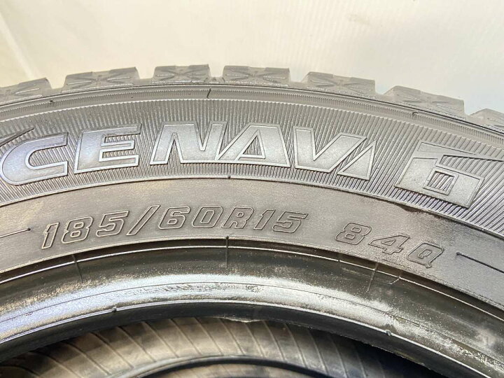 楽天市場】185/60R15 グッドイヤー アイスナビ6 中古タイヤ 