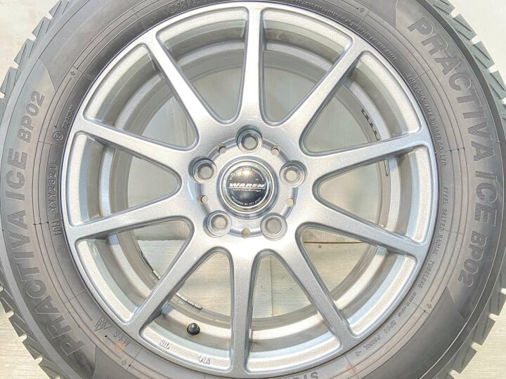 楽天市場】215/60R16 イエローハットPRACTIVA ICEBP02 WAREN 16x6.5 53 