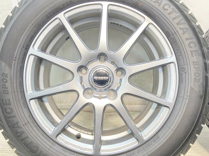 楽天市場】215/60R16 イエローハットPRACTIVA ICEBP02 WAREN 16x6.5 53 