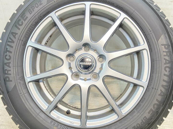 楽天市場】215/60R16 イエローハットPRACTIVA ICEBP02 WAREN 16x6.5 53 