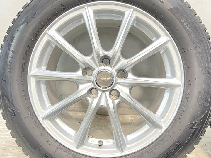 楽天市場】225/60R17 ブリヂストン ブリザック DM-V3 ECOFORME 17x7.5 