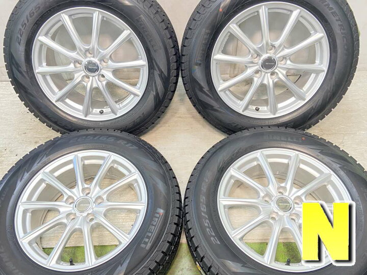 楽天市場】225/65R17 ピレリ アイスアシンメトリコ＋ ECOFORME 17x7.0 